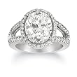 Oval 5 Carat Diamond Ring