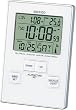 SEIKO CLOCK (セイコークロック) 目覚まし時計 グローバル電波時計 トラベラ デジタル ワールドタイム機能 SQ675W