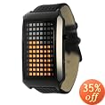 Tokyo Flash Men's Black Strap Watch #PIMPIN/IPB/ORG