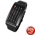 Tokyo Flash Men's Star Performer Black Ion Plated Watch #STAR/PERFOR/IPB/MUL