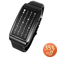 Tokyo Flash Men's Star Performer Black Ion Plated Watch #STAR/PERFOR/IPB/WH