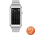 Tokyo Flash Men's Star Performer Stainless Steel Watch #STAR/PERFOR/SS/WHT
