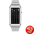Tokyo Flash Men's Star Performer Stainless Steel Watch #STAR/PERFOR/SS/WHT
