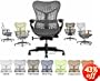 Mirra Chair - Herman Miller Fully Featured Graphite Home Office Task Chair