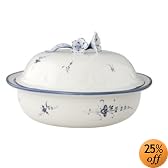 Villeroy & Boch Vieux Luxembourg Cake & Cookies 8 1/2" medium covered serving dish