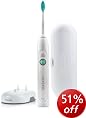 Philips Sonicare HX6731/02 Healthy White Deluxe Rechargeable Toothbrush