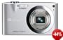 Casio EXILIM EX-Z100 SR Digitalkamera (10 Megapixel, 4-fach opt. Zoom, 2,7" Display) in Silber