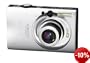 Canon Digital IXUS 80 IS Digitalkamera (8 Megapixel, 3-fach opt. Zoom, 2,5" Display, Bildstabilisator) silber