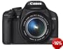 Canon EOS 450D SLR-Digitalkamera (12 Megapixel, LiveView) Kit inkl. EF-S 18-55mm IS Objektiv (bildstabilisiert)