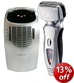 Panasonic ES8249S811 4 Head Men's Shaver with clean & charge in Silver