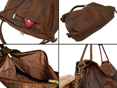�i�G�o���X�jEBANCE 5 R/end 2way �V�����_�[�g�[�g BR/�u���E��(LGS-74038BR)