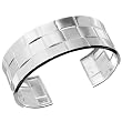 Sterling Silver Square-Weave Cuff