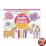 Melissa and Doug Jumbo Coloring Pad - Pink