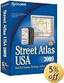 DeLorme Street Atlas USA 2009