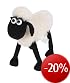 Giochi Preziosi 70004491 - Shaun das Schaf Pl�schfigur mit Wackel-Funktion, 26 cm