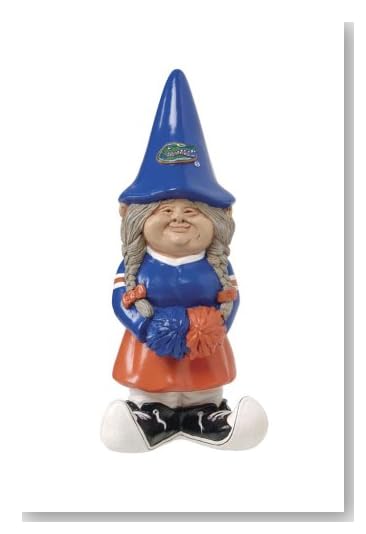NCAA Florida Gators Cheerleader Garden Gnome