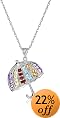 Gemstone Umbrella Pendant