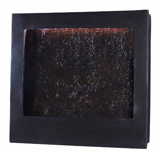 Kenroy Home #19998 Central Square Indoor Wall Fountain in Bronze Finish with Textured Face