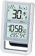 CASIO WAVE CEPTOR 卓上型電子日めくりタイプ電波目覚まし時計 温・湿度計付き DQC-100NJ-8JF