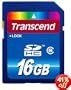 Transcend 16 GB Class 6 SDHC Flash Memory Card TS16GSDHC6