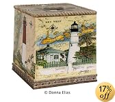 Harbour Lights Tissue Box Cover