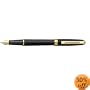 Sheaffer Prelude Fountain Pens with Cartridges, Black Matte Finish with 22K Gold Plate Trim (SH/346-0)