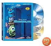 Monsters, Inc. (Four-Disc Blu-ray/DVD Combo + Digital Copy) [Blu-ray]: Billy Crystal, John Goodman, Bonnie Hunt