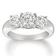 Diamond 3-Stone Rings