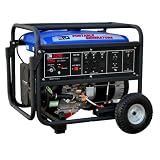 ETQ TG72K12 8,250 Watt 13 HP 420cc 4-Cycle OHV Gas Powered Portable Generator with Electric Start