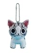 チーズスイートホーム ぬいぐるみキーチェーン「猫、ついてくる。」歩き