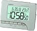 CASIO (カシオ) 電波デジタル目覚まし時計 温度表示 シルバー DQD-80J-8JF DQD-80J-8JF