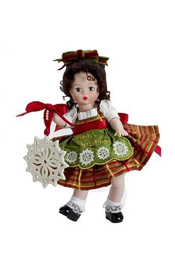 Madame Alexander Dolls Classic Trimmings with Lenox Porcelain Wendy,8inches, Holiday Collection Limited Edition - 750 Piece