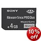Sony 4Gb Memory Stick Pro Duo Mark 2