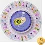 Gem Light Disposable Party Picks with Ready-To-Serve Tray (30 Picks)