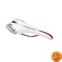 Selle Italia SLR Gel Flow Team Edition saddle, Vanox tube - white