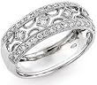 18K Gold Diamond Wedding Band