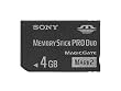 SONY メモリースティック Pro Duo Mark2 4GB MS-MT4G