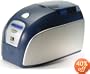 Zebra P120i - Plastic card printer - color - dye sublimation/thermal resin - 2.1 in x 3.4 in up to 120 cards/hour (color) - capacity: 100 cards - USB