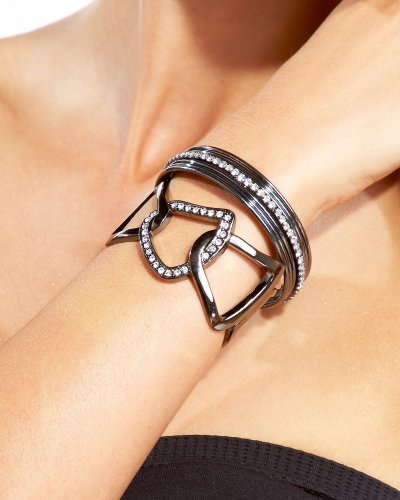 "CRY BANGLE/HINGE SET - Gunmetal (1SZ)"
