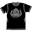 劇場版 天元突破グレンラガン グレン団ステンシルTシャツ ブラック サイズ:M
