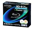 TDK 録画用ブルーレイディスク 25GB BD-R(1回録画用) 4X ホワイトワイドプリンタブル 5mmケース 10枚パック BRV25PWB10S