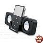 DB Portable Foldable Speakers for Mp3 Players - Black
