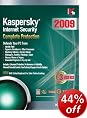 Kaspersky Internet Security 2009, 3-Desktop, 1 year Subscription (PC)