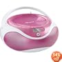 Memorex MP4047-PNK CD MP3 Boombox with Digital AM/FM Readout - Pink