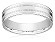 Comfort Fit Men's Wedding Band with Milgrain 