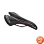 Selle Italia Shiver Gel Flow Men's Bicycle Saddle (Manganese Rails, Black)