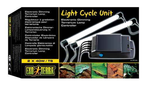 Exo Terra Electronic Dimming Terrarium Lamp Controller, 2 x 40 Watts cCSAus