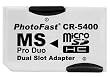 PhotoFast MS ProDuoデュアルアダプター CR-5400