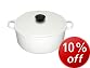 Exclusive White Le Creuset Cast Iron