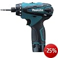 Makita DF030DWE Akkuschrauber 10,8V Li-Ion im Koffer mit Zubeh�r